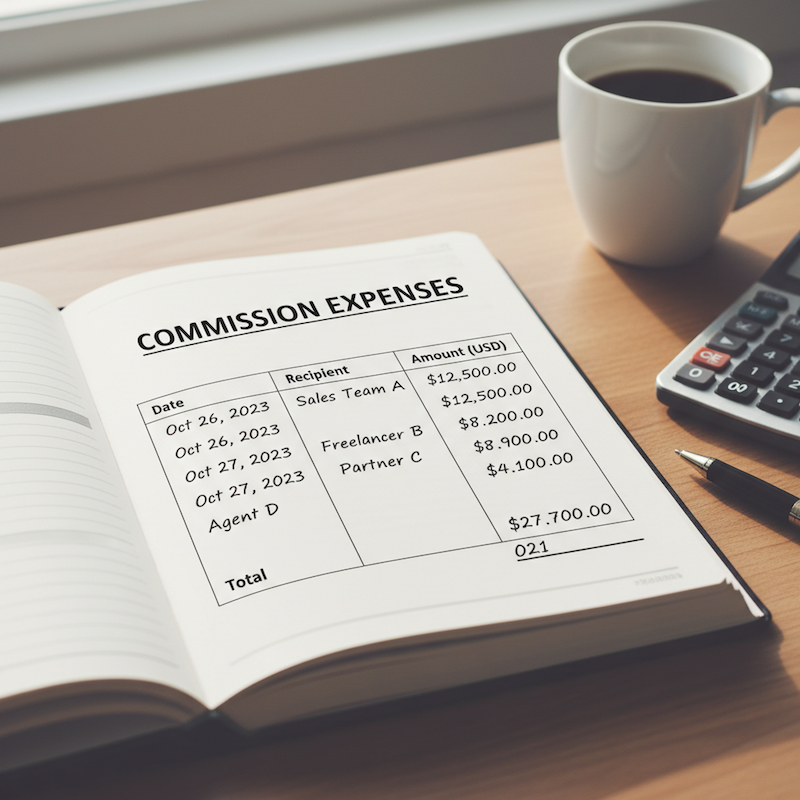 營利事業列報佣金支出之相關規定