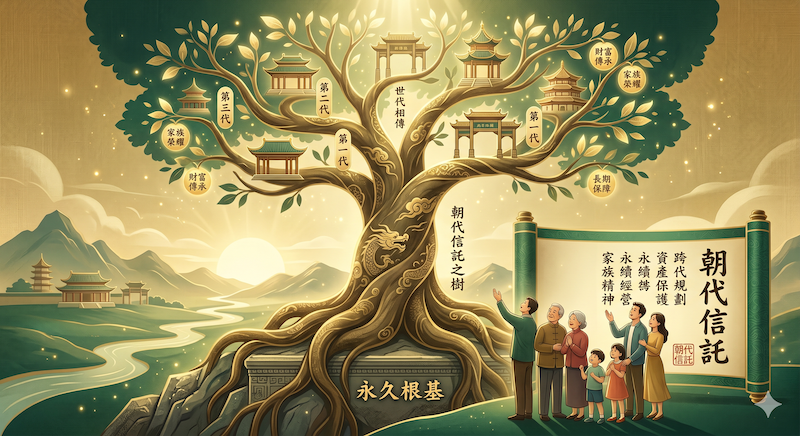 美國朝代信託規劃架構及課稅原理