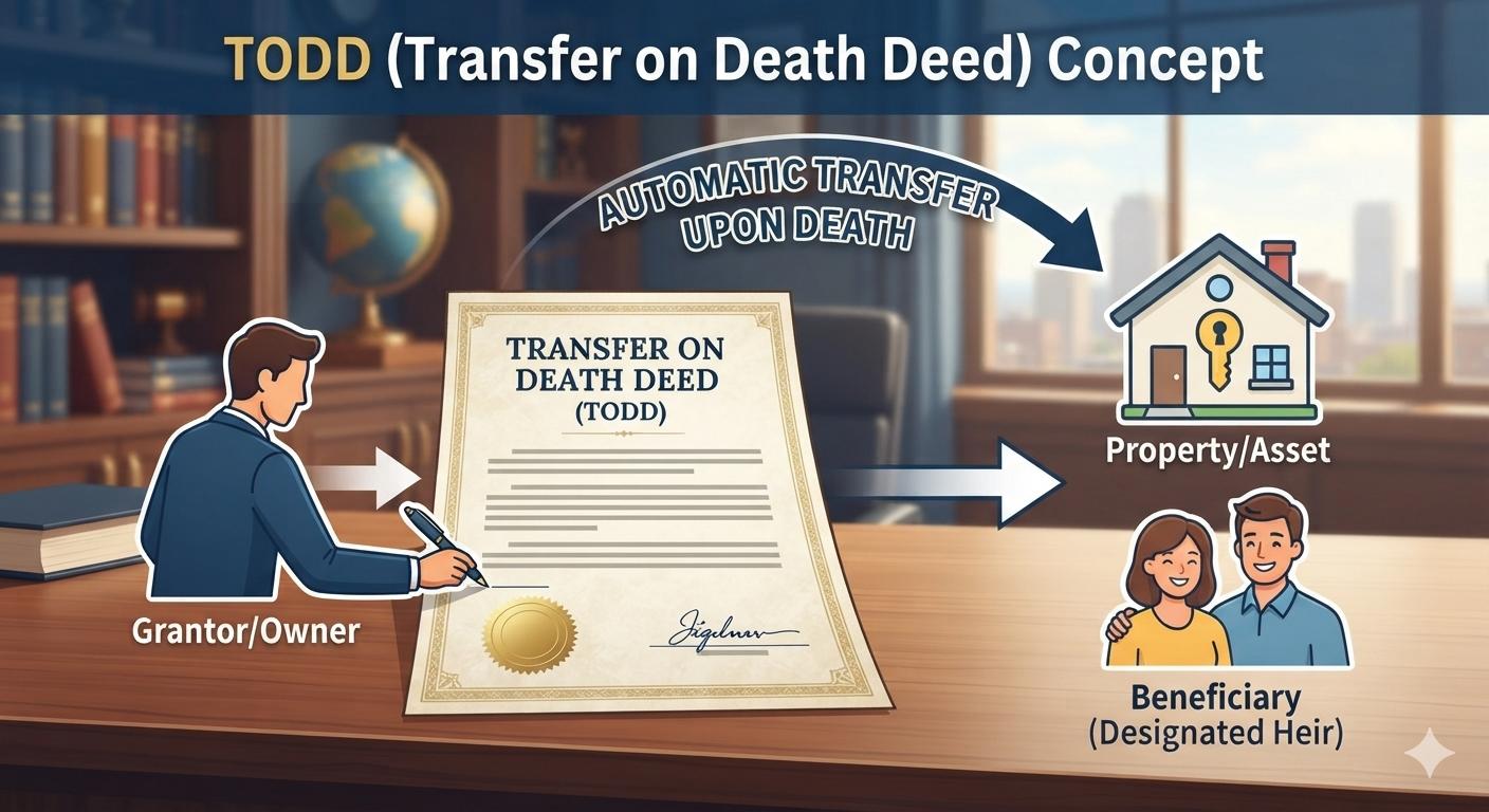 避免遺產驗證程序的利器-TODD (死亡移轉契約)介紹